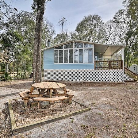 Fishing Paradise With Deck On Suwannee River Branford Ngoại thất bức ảnh