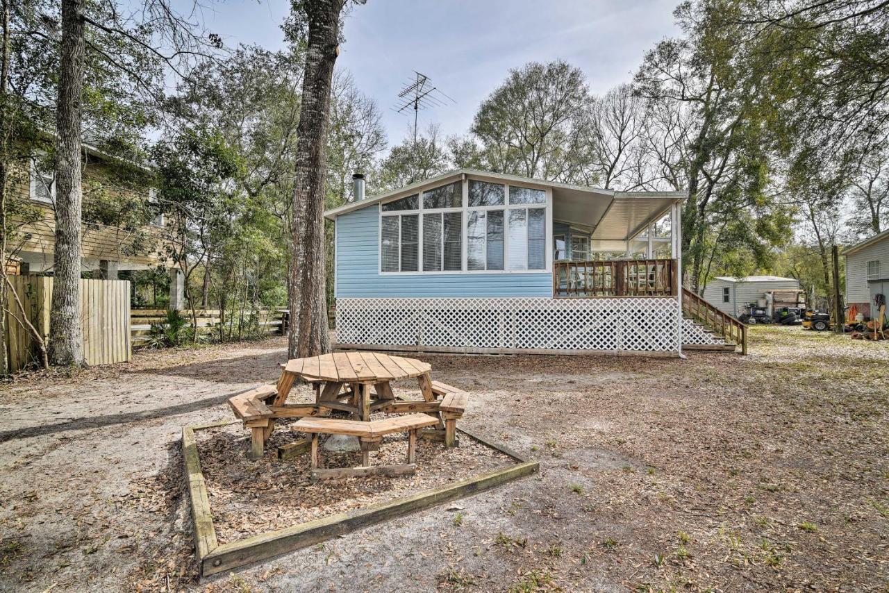 Fishing Paradise With Deck On Suwannee River Branford Ngoại thất bức ảnh