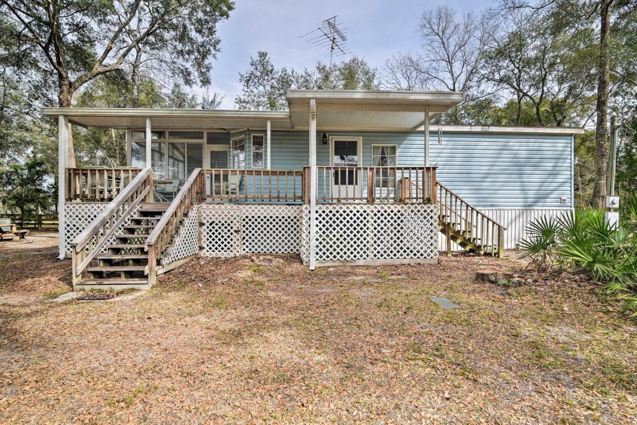 Fishing Paradise With Deck On Suwannee River Branford Ngoại thất bức ảnh